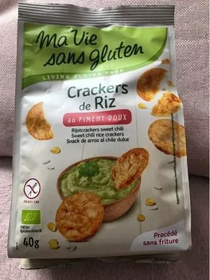 Crackers de riz Ma vie sans gluten , code 3380380077975