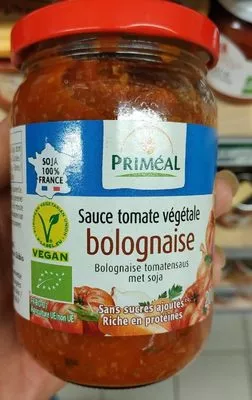 Sauce tomate végétale bolognaise Priméal , code 3380380083211