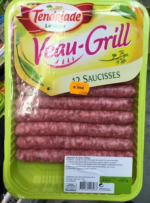 Veau-Grill 12 Saucisses Tendriade 0,638 kg, code 3384480028967