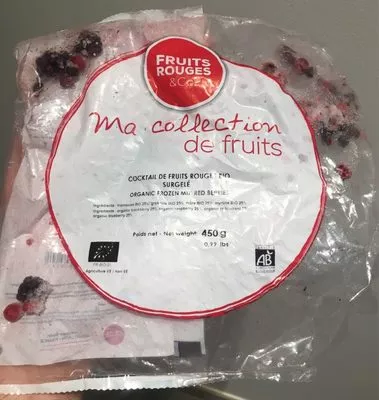 Cocktail de fruit rouges bio Fruits rouges & Co. 450 g, code 3385630005241