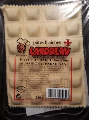 ravioli frais au jambon et parmesan  , code 3386750000031