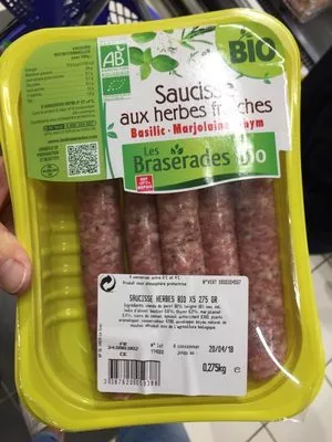 Saucisses herbes  , code 3387620059388