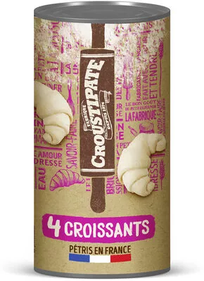 Croissants (x 4) Croustipate 240 g e, code 3392590202399