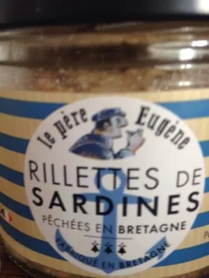 Rillettes de sardines Le Père Eugène , code 3394610004181