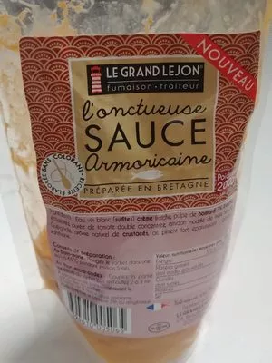 L onctueuse sauce armoricaine Le Grand Lejon , code 3394610005065