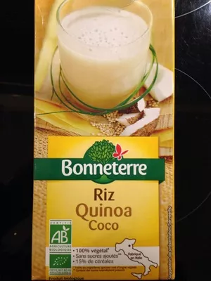 Boisson riz quinoa coco Bonneterre 1 L, code 3396410048860