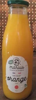 Jus d'orange Marius 75 cl, code 3397514011002