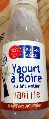 yaourt à boire au lait entier Vanille Ferme Collet 250 ml, code 3413160001898