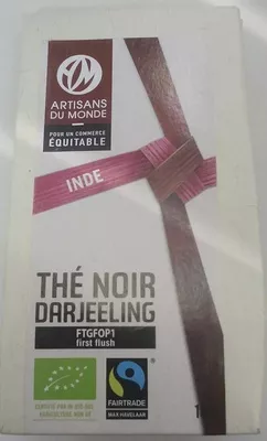 Thé Noir Darjeeling Artisans du Monde 100 g, code 3413880014017