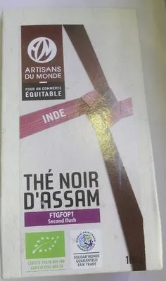 Thé noir d'Assam Artisans du Monde 100 g, code 3413880014079