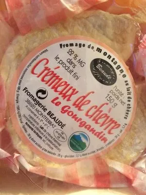 Cremeux de chevre - le Gourgandin Beaudé 150 g, code 3414160000010