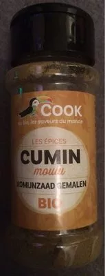 Cumin moulu Cook, Arcadie 40 g, code 3417960022633