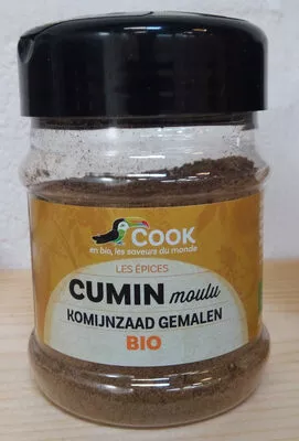 Cumin moulu Cook, Arcadie 80 g, code 3417960033561