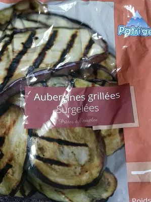 Aubergines grillées Surgelées Patrigel , code 3421112162351