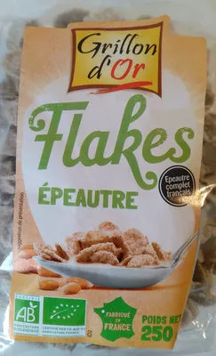 Flakes d'Épeautre Complet Grillon d'Or 250 g, code 3421557111051