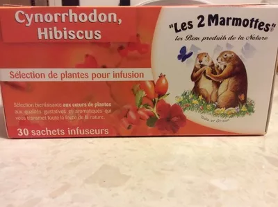 Cynorrhodon, hibiscus Les 2 marmottes 88 g, code 3422150000124