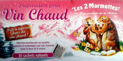 Préparation pour Vin Chaud Les 2 Marmottes 48 g, code 3422150000520