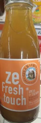 Ze Fresh touch épices et thé noir Les 2 Marmottes 50 cl, code 3422158000041