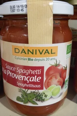 Sauce spaghetti à la provençale Danival 260 g, code 3431590000090