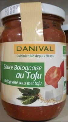 Sauce bolognaise au tofu Danival 260 g, code 3431590000793