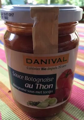 Sauce Bolognaise Thon Danival , code 3431590009253