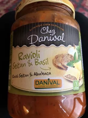 Ravioli Saiyan & Basil Danival 670g, code 3431590012536