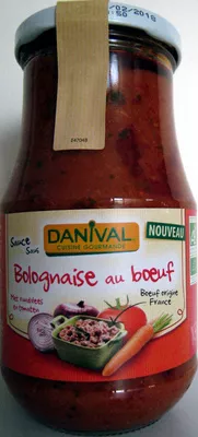 Sauce Bolognaise au Bœuf Danival 430 g, code 3431590013243