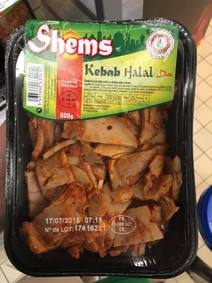 Kebab Halal Shems 500 g, code 3435660631412