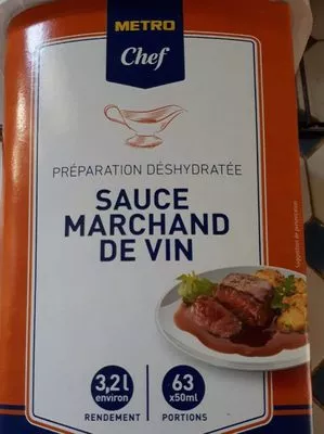 Sauce Marchand de Vin Metro Chef, Metro 480 g, code 3439495102000