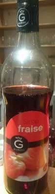 Sirop De Fraise Gilbert Gilbert , code 3439495400298