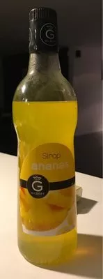 Sirop ananas Gilbert , code 3439495404128