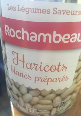 Haricots blancs préparés Rochambeau 800 g (500 g égoutté), code 3439497015780