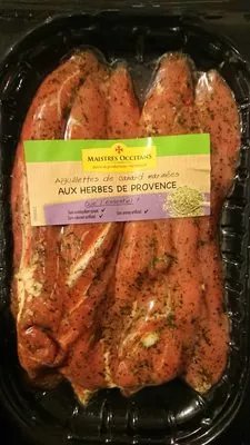 Aiguillettes de Canard Marinées aux Herbes Maistres occitans  250 g, code 3443705010535