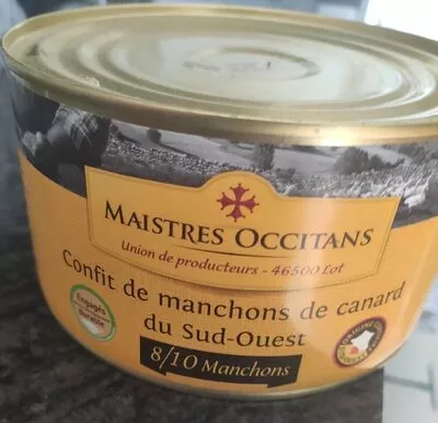 Confit de manchons de canard Maistres Occitans , code 3443705034050