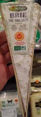 Brie de Meaux au lait cru BioNature 170 g, code 3444630201050