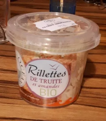 Rillettes de truite bio  , code 3444940003870