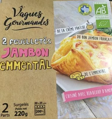 Feuilletes jambon emmental  , code 3448119009083