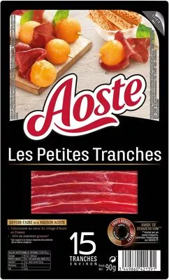 Les petites tranches - Aoste Aoste 90 g (15 tranches), code 3449860421391