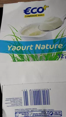 Yaourt Nature Eco+ Eco+ 125 g, code 3450970000178