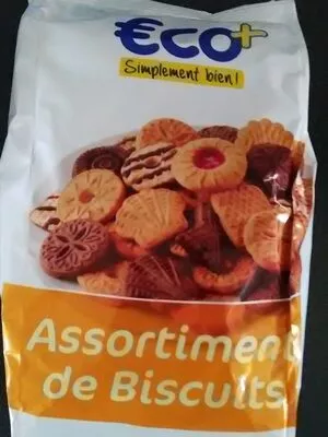 Assortiment de Biscuits Eco+ 500 g, code 3450970029117