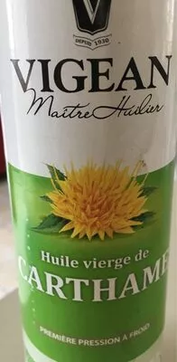 Huile vierge de Carthame Vigean 500ml, code 3452017510206