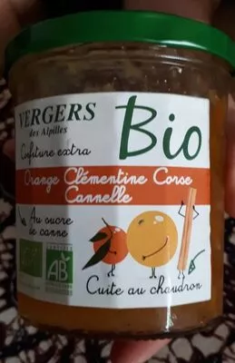 Orange clémentine corse cannelle Vergers des Alpilles 370 g, code 3452200009234