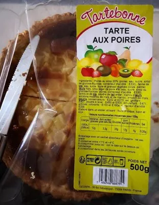 Tarte aux poires  , code 3456580888755