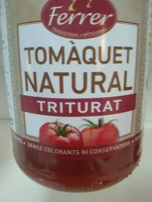 Tomàquet natural triturat ferrer , code 3458026017378