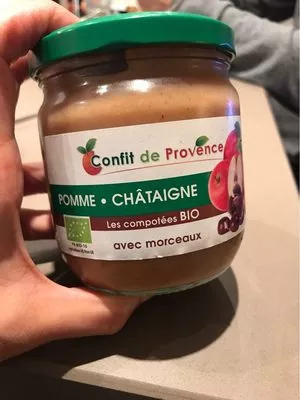 Compote pomme chataigne Confit De Provence , code 3459914446447