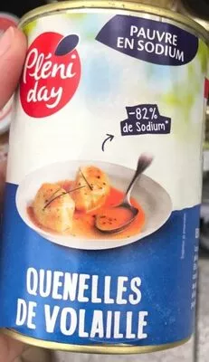 Quenelles de volaille Pléni Day , code 3460340300401