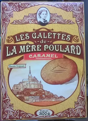 Galettes Caramel Mère Poulard 300 g (36 * 8.33 g), code 3472860003489