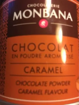 Chocolat en poudre caramel Monbana , code 3474340095892