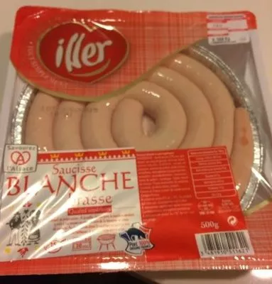 Saucisse blanche brasse Iller 500 g, code 3481910511621