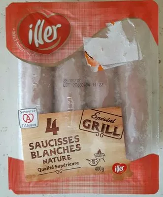 Saucisses blanches Iller 400 g, code 3481910516435